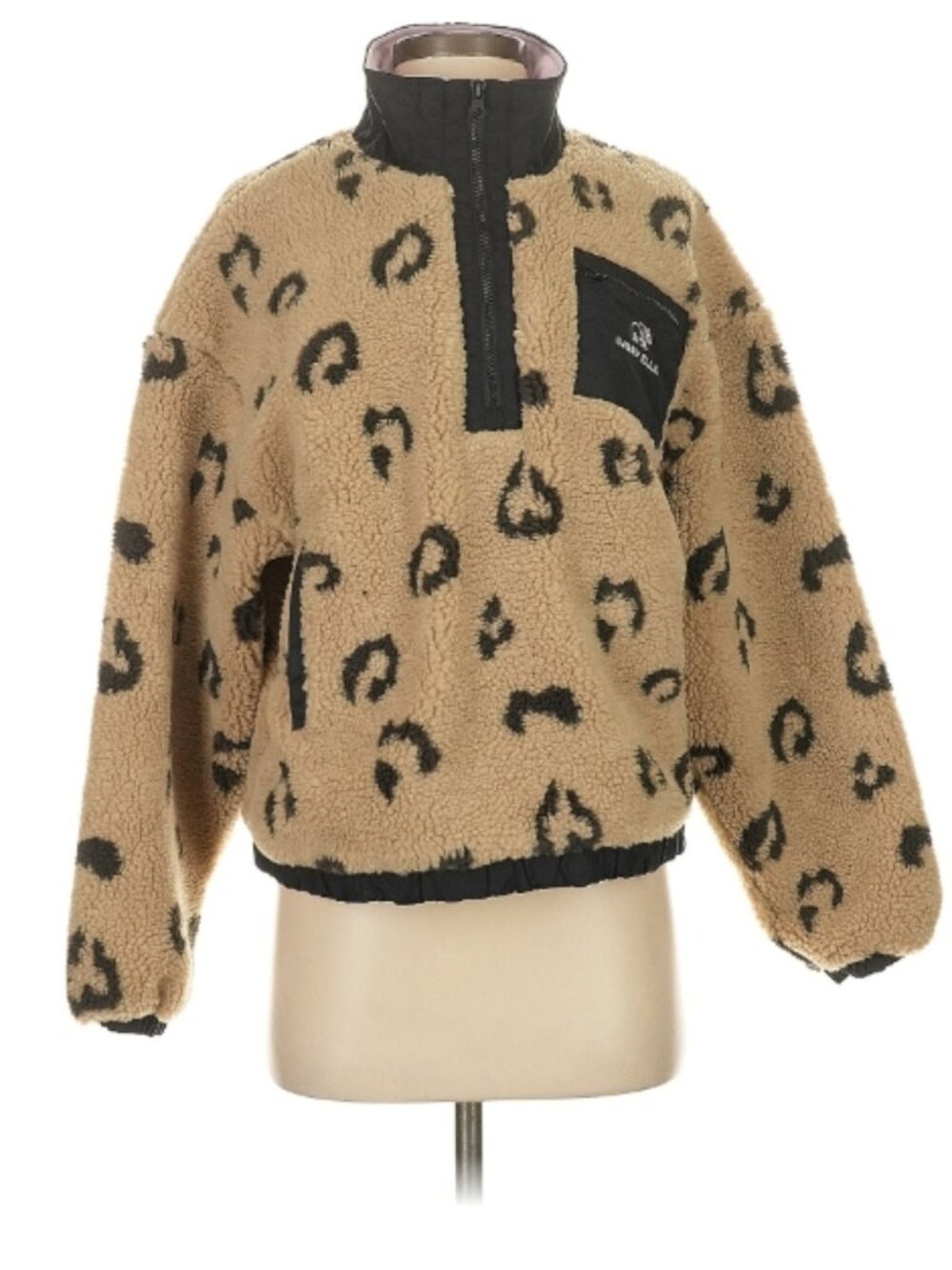 Ivory Ella Fleece Top